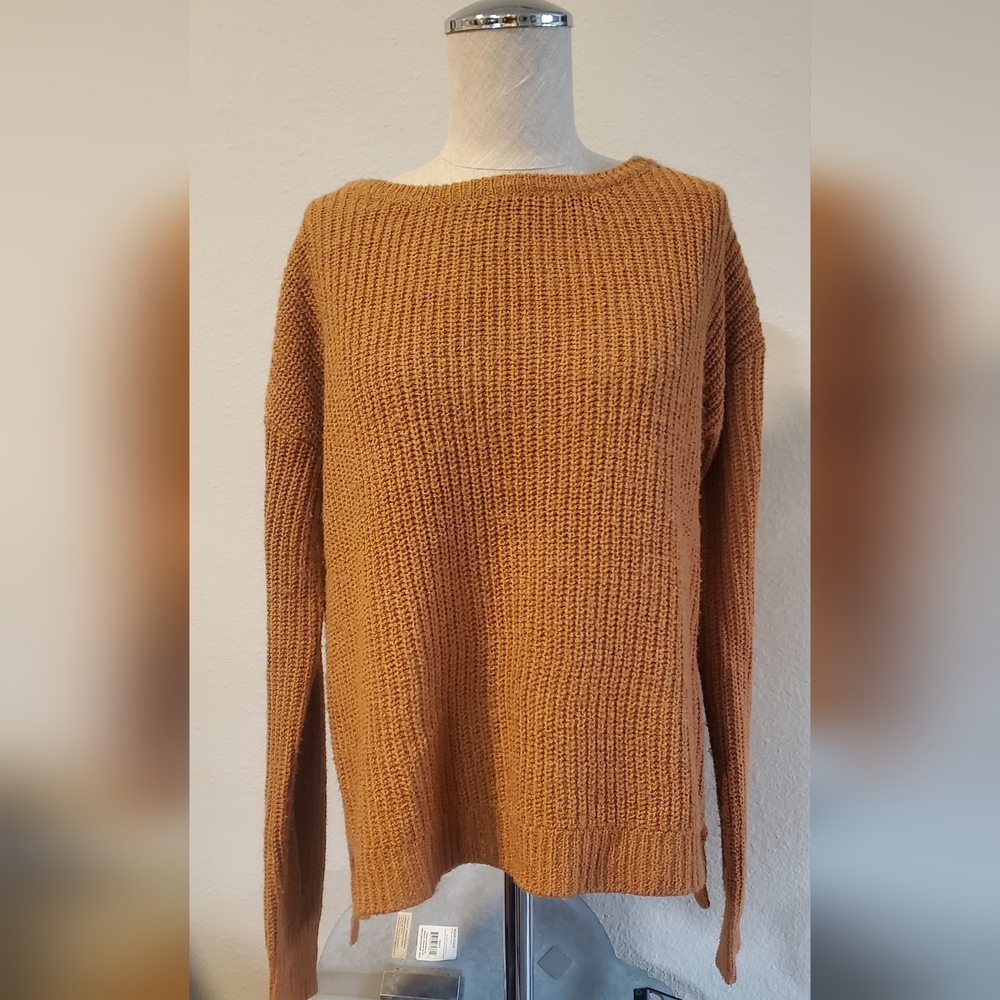 Be Cool Los Angeles Brown Sweater Size S